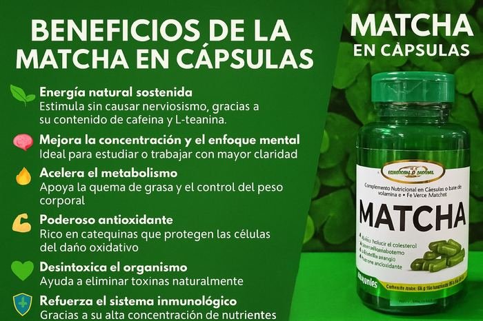 Matcha en Cápsulas