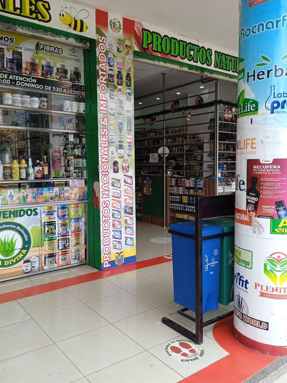 Entrada de productos nacionales e importados